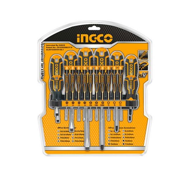 Picture of INGCO 18PCS SCREWDRIVER SET