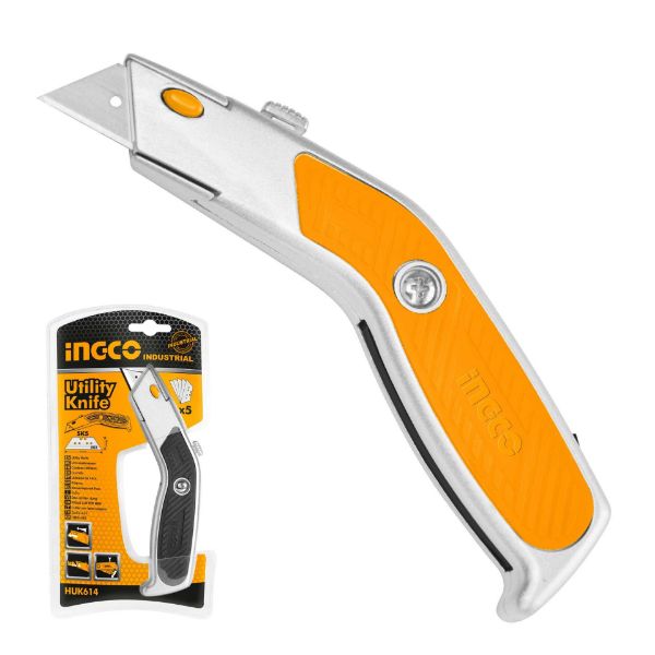 Picture of INGCO UTILITY KNIFE 5 BLADES