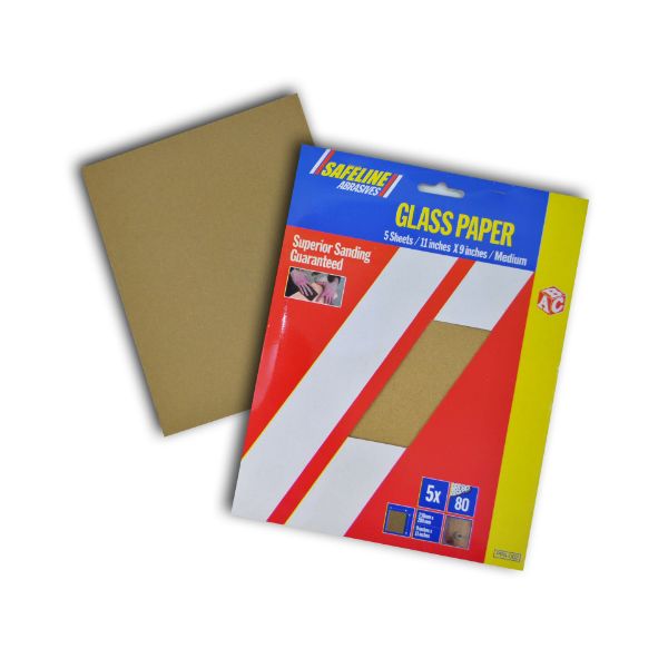 Picture of ABC PRE- PACKED GLASS PAPER SHEETS MEDIUM