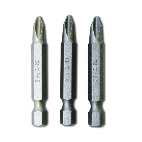 Picture of PHILLIPS NO 2 SCREWDRIVER BITS 50MM X 3PCS