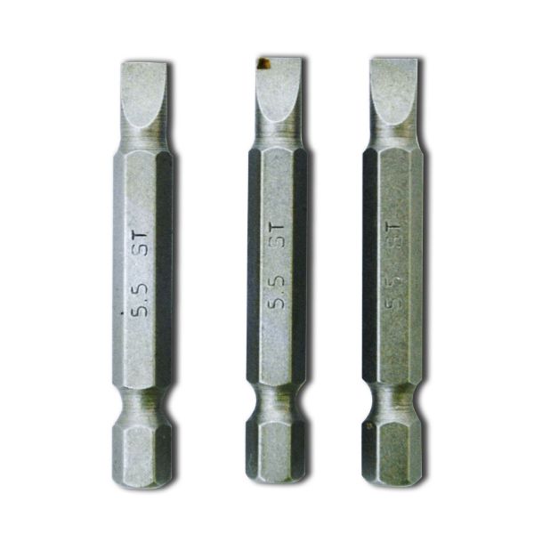 Picture of SLOTTEDS 5.5MM SCREWDRIVER BITS 50MM X 3PCS