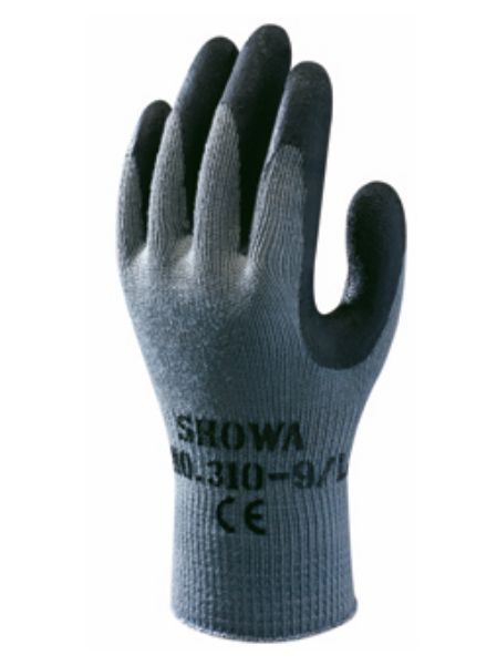 Picture of SHOWA 310 BLACK BUILDERS GLOVE 9L