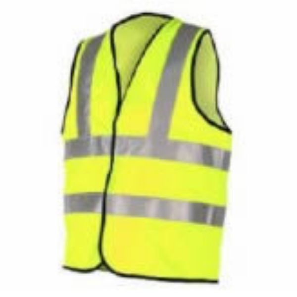 Picture of MEDIUM HI VIS WAIST COAT TO EN471 DOUBLE BAND