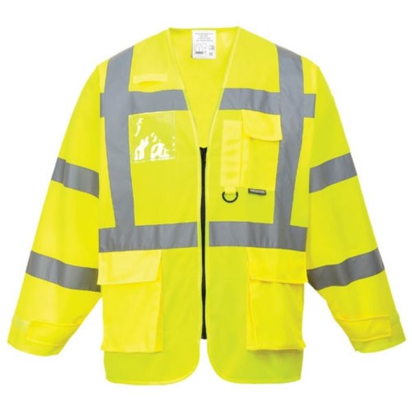 Picture of LARGE HI VIS EXECUTIVE WAIST COAT EN147