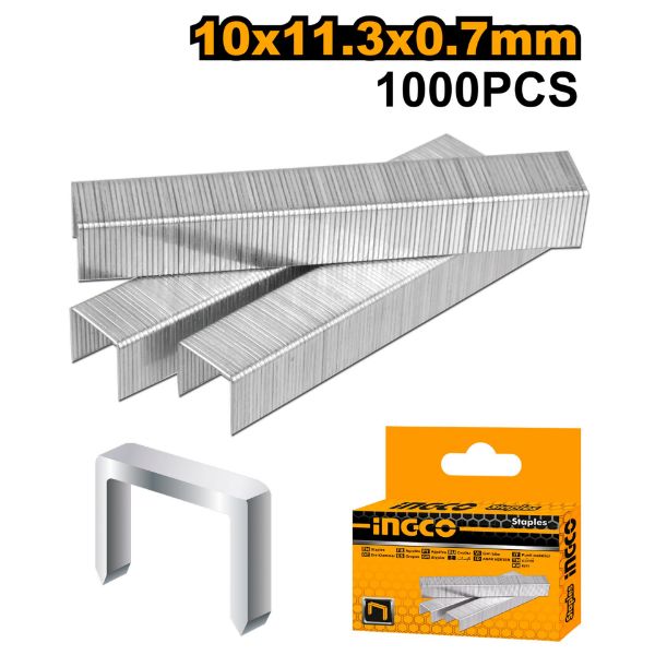 Picture of INGCO STAPLES 10MM X .07MM