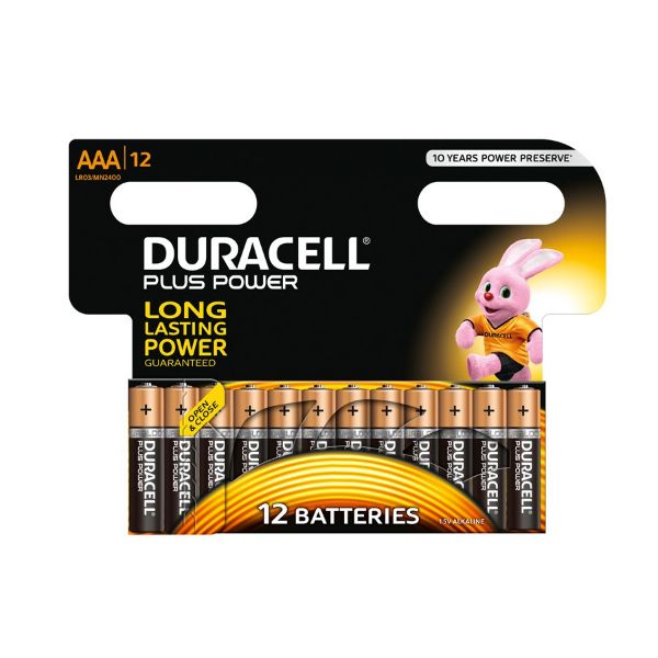 Picture of DURACELL BATTERY SIZE AAA 1.5V ( 8  PACK)