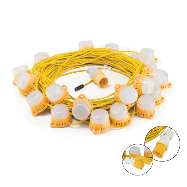 Picture of LED IP65 100mFESTOON KIT2.5M SPACING LINKABLE