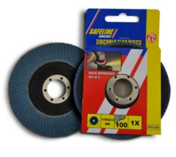 Picture of 115MM ZIRC FLAP DISCS GRIT 120