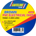 Picture of 19MM X 20M PVC ELECTRICAL TAPE BROWN